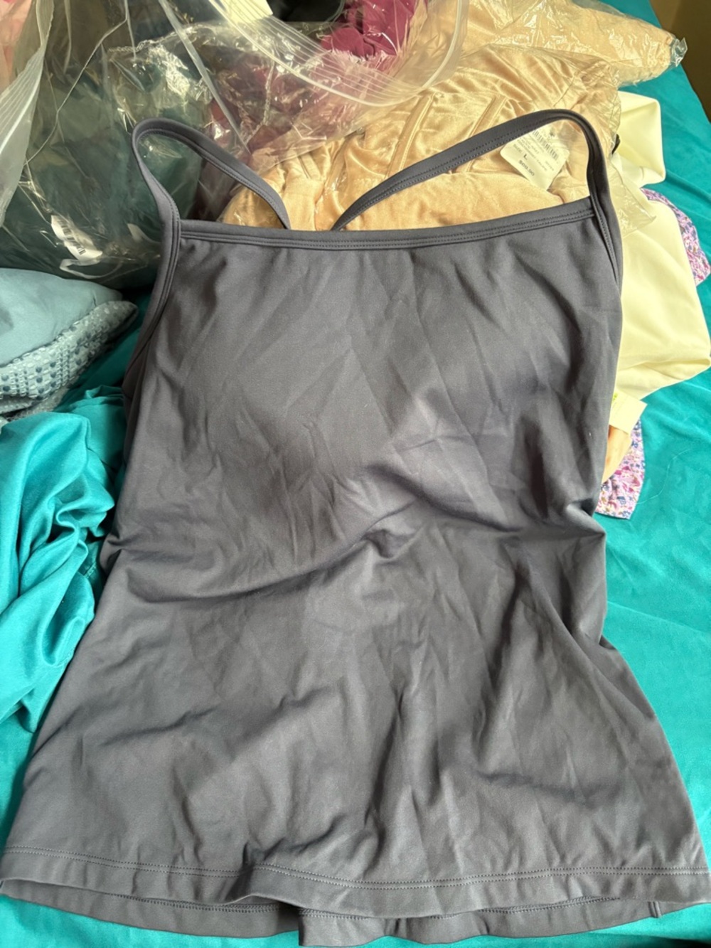 aerie Dark Gray Lightweight Pullover Top